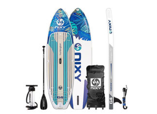 NIXY_9’6″_Huntington_G4_Adventure_Inflatable_Stand_Up_Paddle_Board_Review